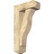 Ekena Millwork Funston Craftsman Rough Sawn Bracket w/ Offset Brace, Douglas Fir, 6"W x 16"D x 28"H BKT0604X16X28FST04RDF - alternate 1